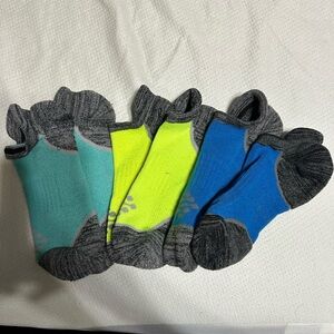 True Energy Ankle Socks with Heel Tab